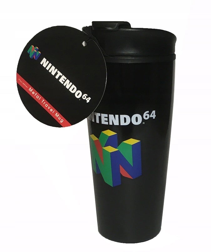 Nintendo - N64 Logo Metall Reisebecher