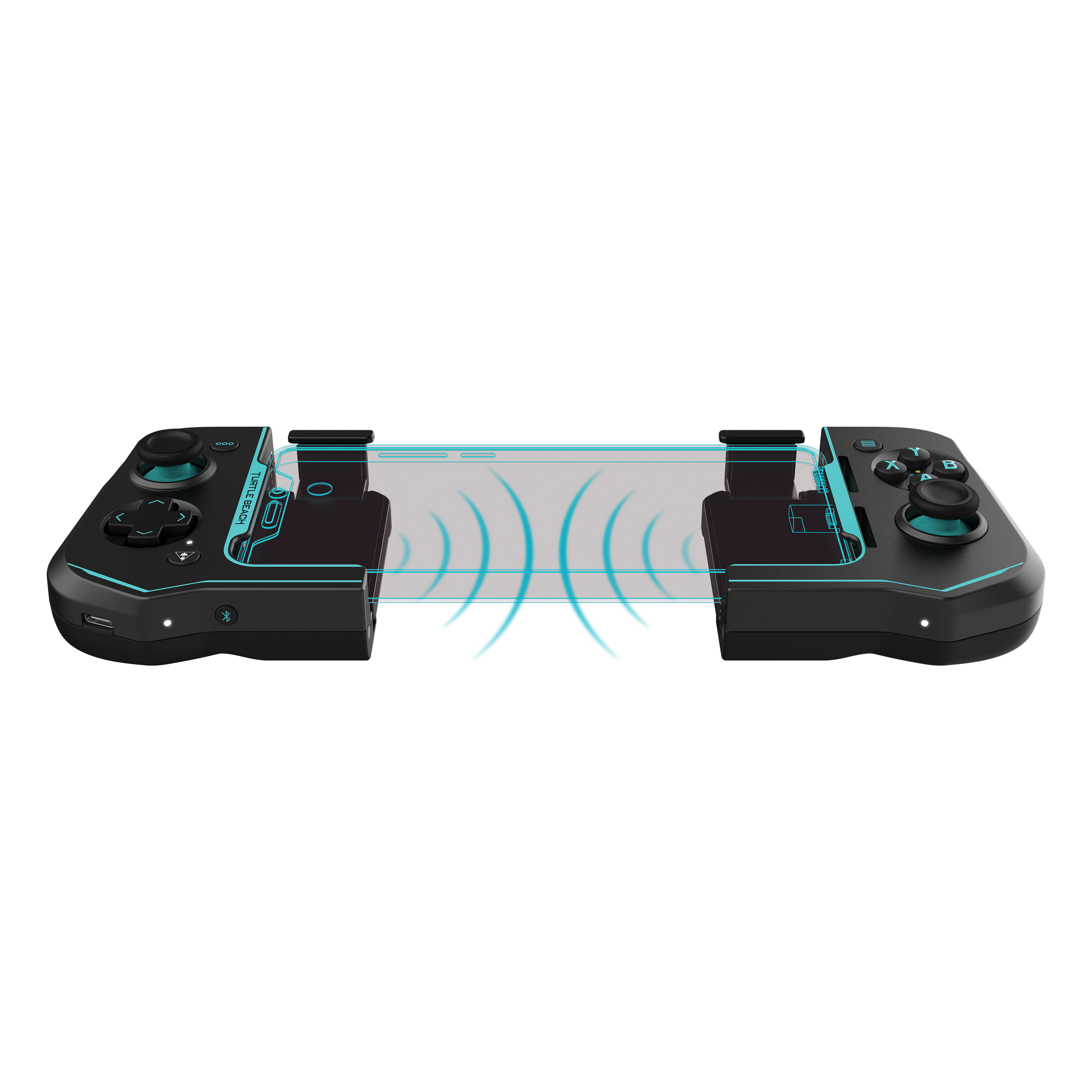 Turtle Beach - Manette de jeu mobile Atom Noire et Cyan pour appareils Android 8 - Photo 7/10