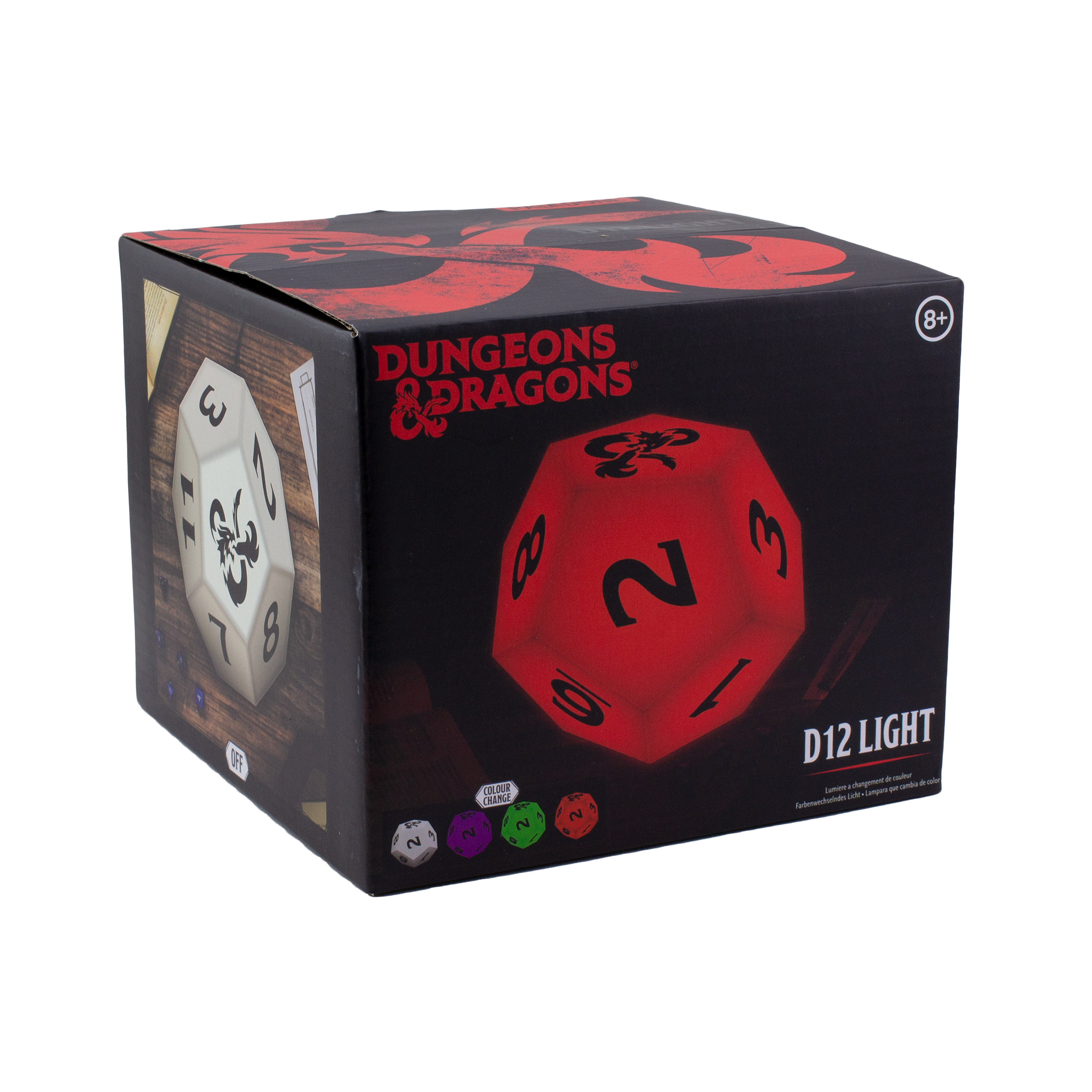 Donjons et Dragons - Lampe Dé 12 faces - 14cm - Photo 2/9