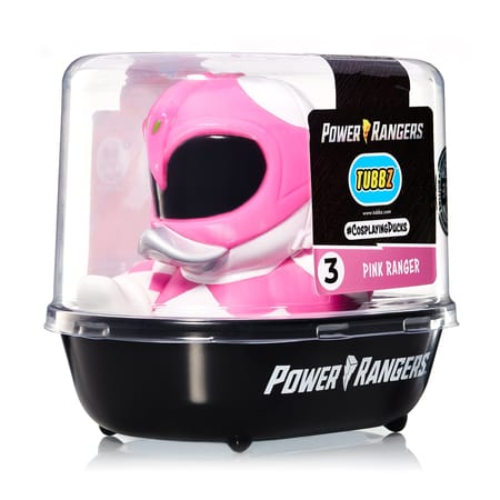 Numskull - TUBBZ Bath Duck - Mighty Morphin Power Rangers - Pink Ranger (Limited Edition) - 9cm