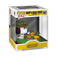 Funko Pop! Deluxe: Peanuts - Snoopy with Woodstock (Camping)