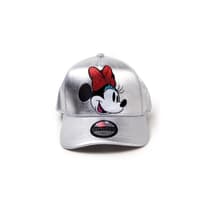 Disney - Minnie Mouse Silver Baseball Cap