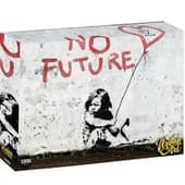 Urban Art - "No Future" Puzzel 1000 stk 70x50 cm - met 3D lentic