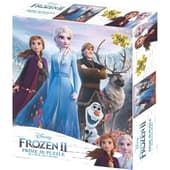 Disney - Frozen 2 Personages Puzzel - 61x46 cm 500 stk - met 3D