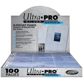 Ultra Pro - Lot de 100 Feuilles de 9 Cases - Silver Series