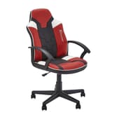 X-Rocker - Saturn Mid-Back Wheeled Office Chair Red