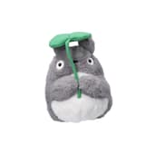 Ghibli - Mon Voisin Totoro - Peluche Nakayoshi Totoro Big avec feuille