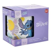 Disney - Tasse en céramique Stitch avec des fleurs hawaïennes - 325ml