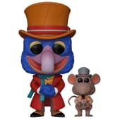 Funko Pop! Disney: The Muppet Christmas Carol - Charles Dickens with Rizzo (Flocked) - Special Edition