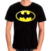 DC Comics - Batman Classic Logo Black T-Shirt - M