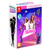 Let's Sing 2025 - International Version + 2 Microphones - Nintendo Switch versie