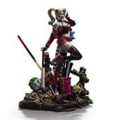Iron Studios - Deluxe Arts Scale 1/10 - DC Comics - Gotham City Sirens - Harley Quinn Statue 22cm