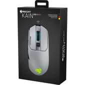 Roccat - Kain 202 AIMO Optische Gaming draadloze muis met RGB-verlichting Wit