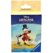 Disney Lorcana JCC : Les Terres d'Encres - Pack de 65 Protèges-cartes Balthazar Picsou