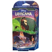Disney Lorcana JCC : Le retour d’Ursula - Deck de démarrage Émeraude & Acier : Scar et Kronk - FR