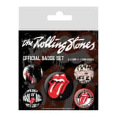 The Rolling Stones - "Klassiek" Set van 5 Badges