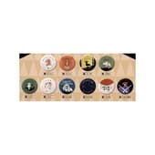 Ghibli - Prinses Mononoke - 10 Badges Verzamelbox