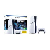 PlayStation 5 White (Slim Model) Fortnite Cobalt Star Bundle