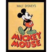 Disney - Mickey Mouse - "Mickey" Ingelijste Print 30x40cm