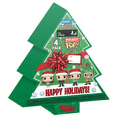Funko Pocket Pop! Keychain 4-Pack: The Office - Happy Holidays T