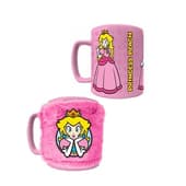 Super Mario - Fuzzy Mug "Princess Peach" 440ml