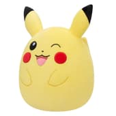 Pokémon - Squishmallow Wave 3 - Pikachu Knipogen groot pluche 35cm