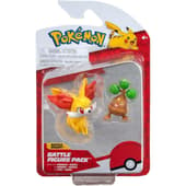 Pokémon - Battle Figure - Pack Fennekin en Bonsly 5cm