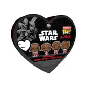 Funko Pocket Pop! Keychain 4-Pack: Star Wars - Valentines Chocolate Box