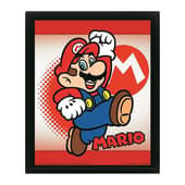 Nintendo - Super Mario - Mario Cadre 3D Lenticulaire 26x20cm
