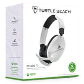 Turtle Beach - Casque de jeu filaire Ear Force Recon 70X Blanc pour Xbox Series, Xbox One, PS5, PS4, Switch, PC et Mobile
