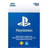 Carte cadeau PlayStation Store 50€ (BE)