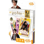 Shuffle - Jeu de Cartes Harry Potter - 4 en 1