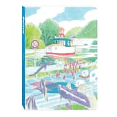 Ghibli - Ponyo sur la falaise - Carnet de notes à couverture Ponyo et Sosuke