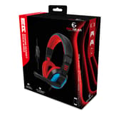 EgoGear - SHS10 Bedrade Gaming Headset Rood en Blauw voor Switch, Switch Lite, Switch OLED, PS5, PS4, Xbox Series X|S, Xbox One en Mobile