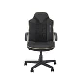 X-Rocker - Saturn Mid-Back Wheeled Office Chair Black/Gold