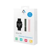 Abyx Fit - Ozone - Montre connectée noire avec 2 bracelets