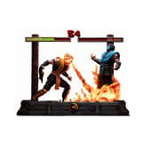 Iron Studios - Deluxe Art Scale 1/10 - Mortal Kombat - Fatality Scorpion vs Sub-Zero Statue 27cm