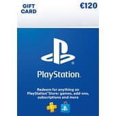 PlayStation Store-cadeaubon 120€ (BE)