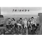 Friends - Lunch On A Skyscraper Poster