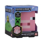 Minecraft - Lampe cochon avec son