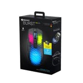 Roccat - Souris de jeu optique RGB sans-fil et légère Burst Pro Air Noire