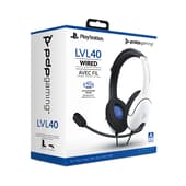 PDP - LVL40  Stereo Headset pour PlayStation - Blanc