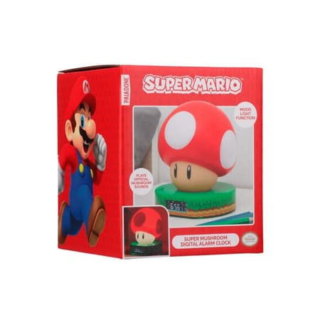 Commander et réserver Nintendo - Super Mario - Réveil et Lampe Super  Champignon - Lampes prix promo