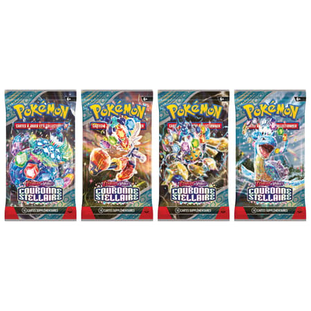 Commander et réserver Pokémon JCC - Écarlate et Violet - Pack de Booster EV07 Couronne Stellaire (Display x36) - Pokémon JCC prix promo