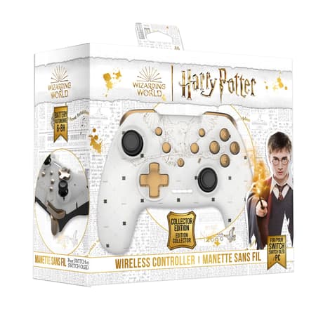 Manette Freaks And Geeks Manette sans fil Harry Potter 4 Maisons pour  Nintendo Switch/Nintendo Switch modèle OLED