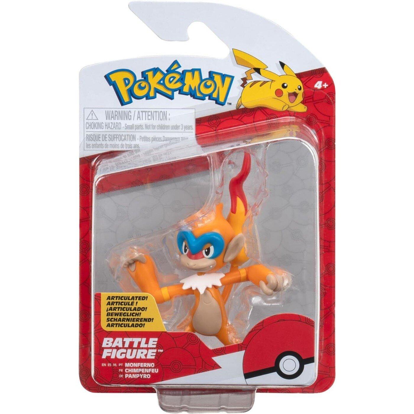 Pokémon - Battle Figure - Pack Chimpenfeu 5cm