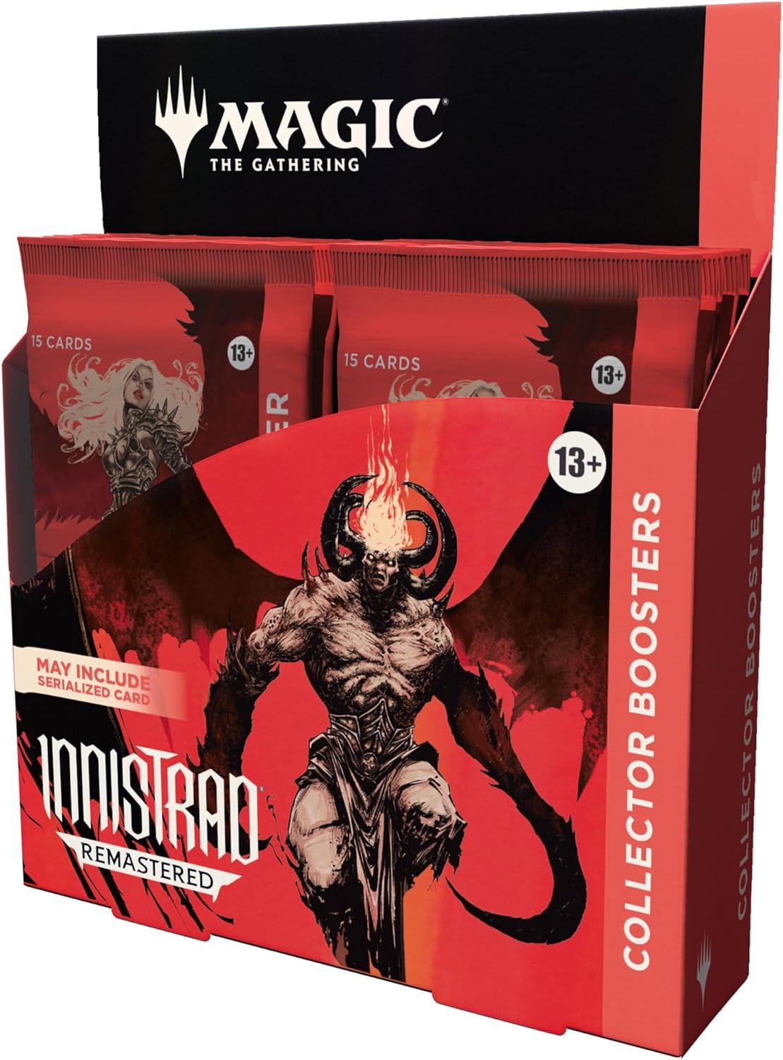 Magic: The Gathering - Innistrad Remastered - Collector Booster Display (12 Boosters) - UK