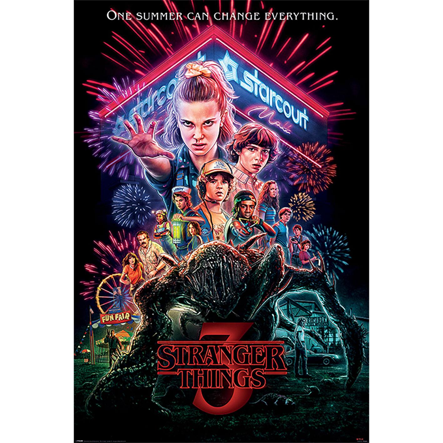 PL 37 - Stranger Things (Summer of 85) - Maxi Poster 91x61cm