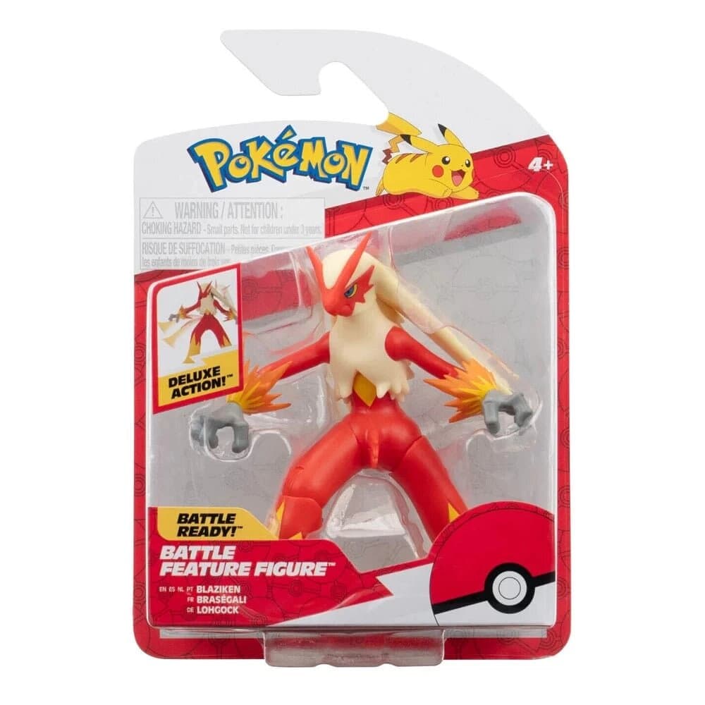 Pokémon - Battle Feature Figure - Pack Braségali 11cm