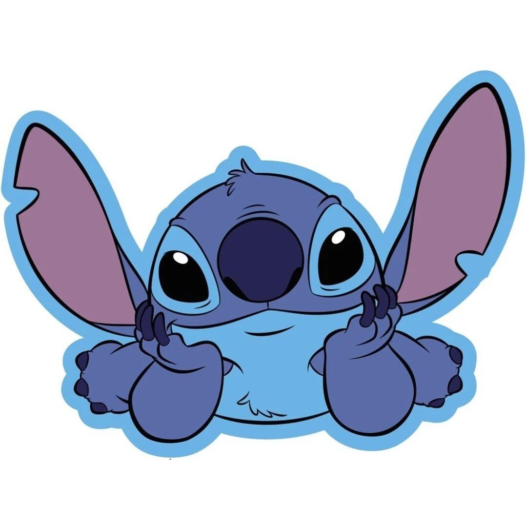 Disney - Lilo et Stitch - Coussin en Velboa en forme de Stitch